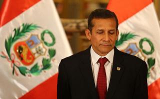 Ollanta Humala: aprobación presidencial llega a 15%, según GFK