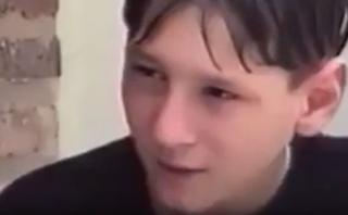 Messi cuando era niño: "Sueño jugar en la selección argentina"