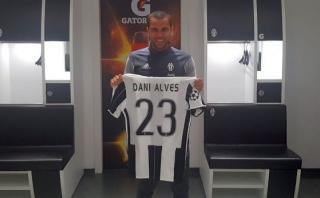 Dani Alves fue presentado en Juventus y habló de Lionel Messi