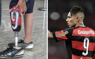 Paolo Guerrero inspira a hincha del Flamengo con prótesis