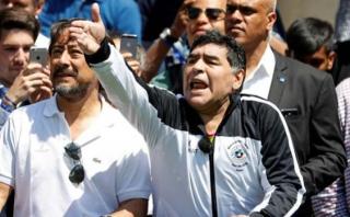 Maradona pidió dejar en paz a Messi con popular frase argentina
