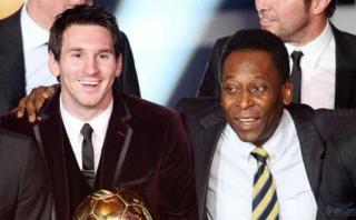 Pelé a Messi: "Tiene que esperar un poco y olvidarse de esto"