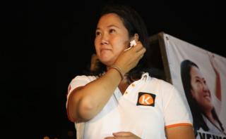 Keiko Fujimori considera burda la denuncia contra periodistas