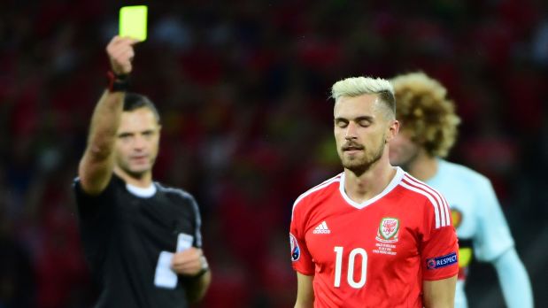Aaron Ramsey: la gran baja de Gales para la semi ante Portugal