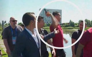 Cristiano: recaudan fondos con micrófono que tiró al lago