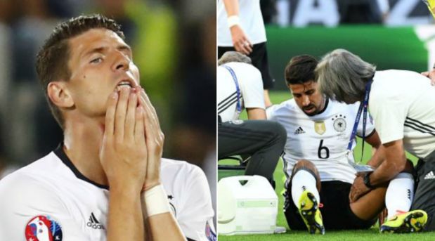 Alemania: Khedira y Gómez se perderán el resto de la Eurocopa