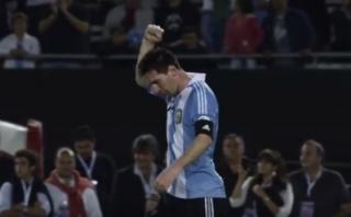 'Dios' le pide a Lionel Messi que no renuncie en emotivo video