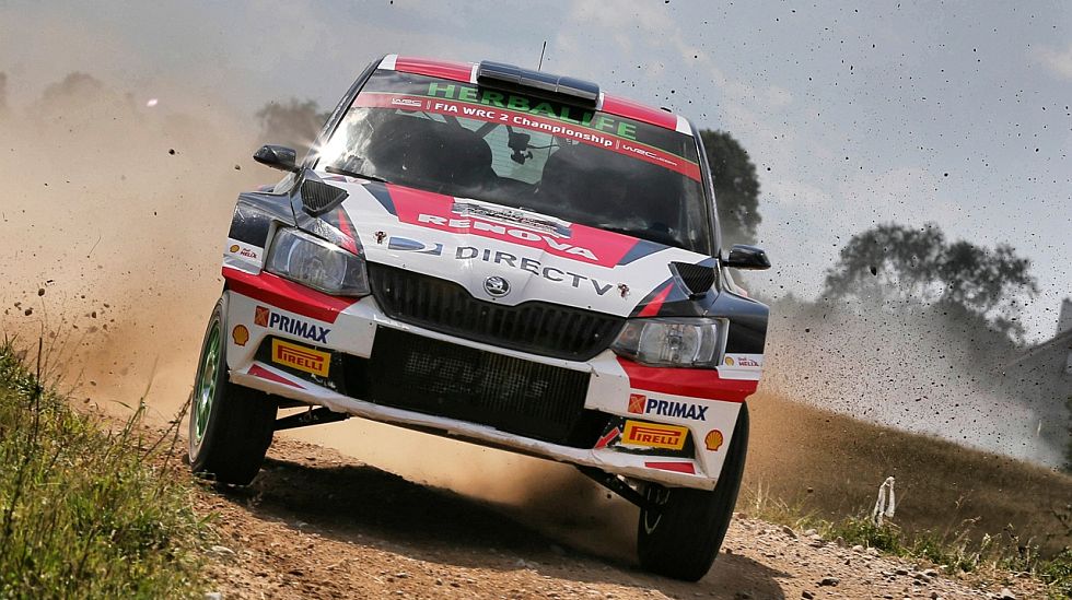 Nicolás Fuchs se ubica en el tercer lugar del WRC 2. (fotos: Prensa Fuchs)