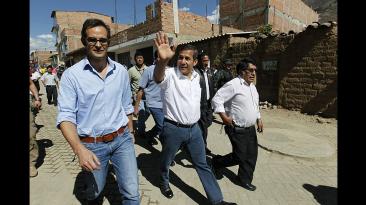 Ollanta Humala inauguró obras en centro educativo de Áncash