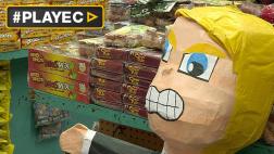 Los mexicanos crearon piñata para golpear a Donald Trump
