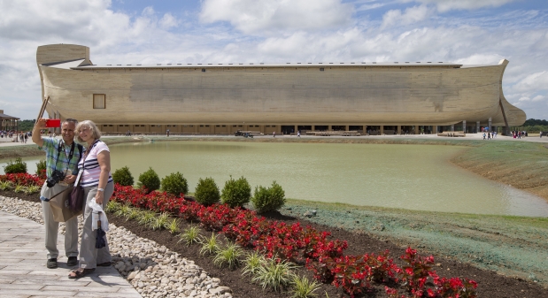 Se calcula que el arca atraerá dos millones de visitantes en su primer año, equiparándose con atracciones muy populares en la cercana ciudad de Cincinnati. (Foto: AP)