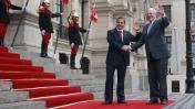 Ollanta Humala recibe a PPK por segunda vez en Palacio