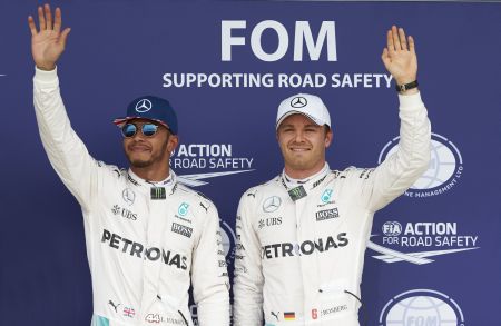 Hamilton ha ganado cuatro de los últimos cinco Grandes Premios. (Fotos: Media Daimler)
