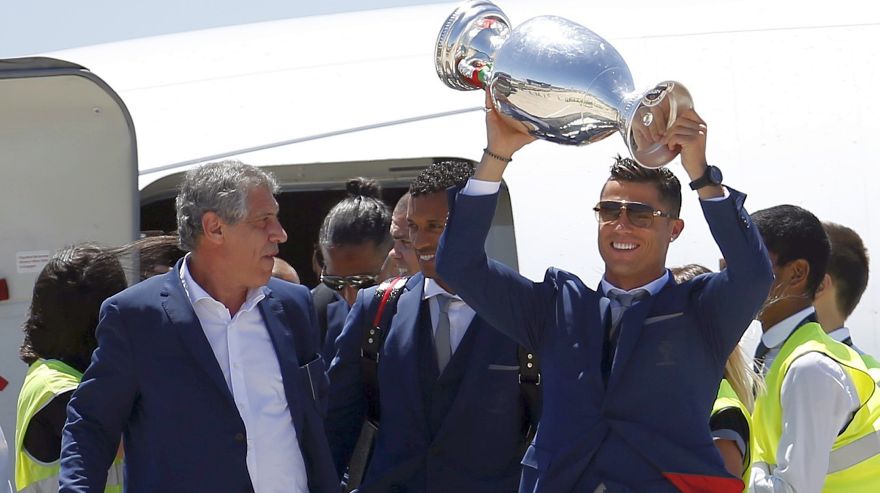 Portugal recibió a Cristiano Ronaldo y a los suyos como héroes