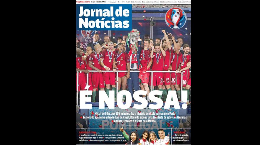 Eurocopa: ¿qué dijo la prensa mundial sobre título de Portugal?