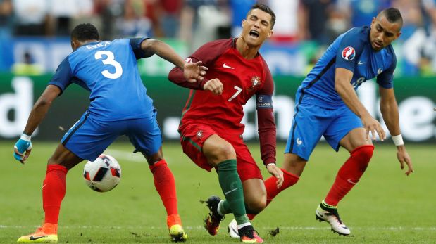 Iraníes critican a Payet por “lesionar” a Cristiano Ronaldo