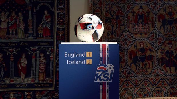 Islandia: balón del triunfo ante Inglaterra irá a un museo