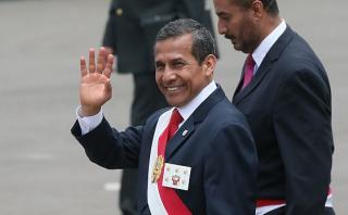 Ollanta Humala: su aprobación sube a 25% en su último mes