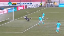 Sporting Cristal: Ray Sandoval erró increíble situación de gol