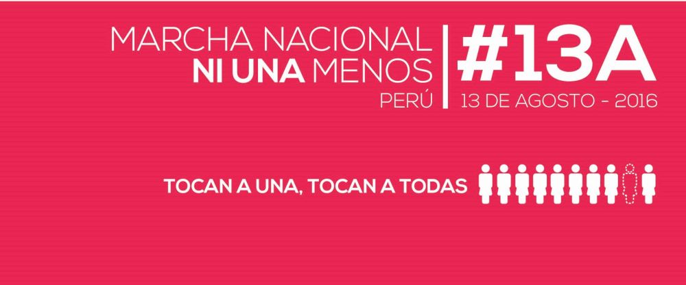 (Facebook Ni una menos Perú: Tocan a una, tocan a todas)