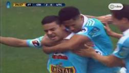 Cristal: Alfredo Ramúa anotó un magnífico gol de tiro libre