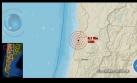 Chile reporta sismo de 6,1 grados de magnitud