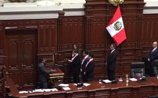 Parlamentario andino juró por “Perú con Keiko en bicentenario”