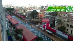 Fiestas Patrias: así luce Av. Brasil antes de la Parada Militar