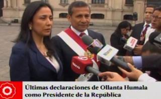 Las últimas palabras de Nadine Heredia como primera dama