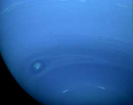 Este es el color natural de Neptuno. (Foto: NASA)