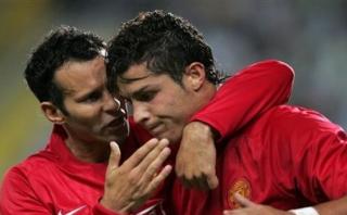 Cristiano y el fuerte regaño de Ryan Giggs en Manchester United