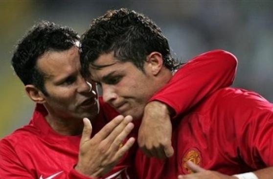 Cristiano y el fuerte regaño de Ryan Giggs en Manchester United