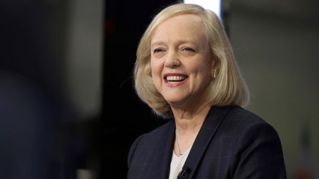 Meg Whitman es una mujer multimillonaria que será recordada siempre por ser quien dividió HP en dos empresas: una para hardware y otra para servicios. Ahora dirige el nuevo spin-off, Hewlett Packard Enterprise, que vende servidores y servicios por un valor de US mil millones al año. Cuando llegó en el 2011 recibió al líder del mundo de las PC en caída libre y su rol fue diseñar el mejor aterrizaje. Antes estuvo en Hasbro, Walt Disney y dirigió eBay durante 10 años.  (Foto: Reuters)