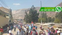 Cusco: bloquean acceso a Urubamba en segundo día de paro