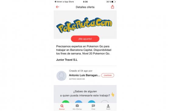 Pokémon Go: Ofrecen trabajo a jugadores de nivel 20 como mínimo