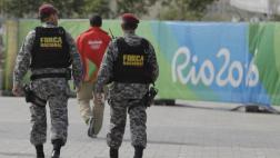 Brasil: Bala atraviesa techo de sala de prensa de Río 2016