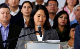 Keiko Fujimori: 54,8% desaprueba su actual desempeño, según CPI