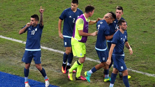 Argentina derrotó 2-1 a Argelia por el Grupo D de Río 2016 