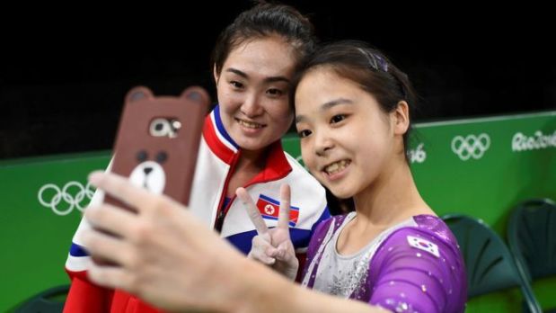 Río 2016: el selfie que unió a Corea del Norte y Corea del Sur