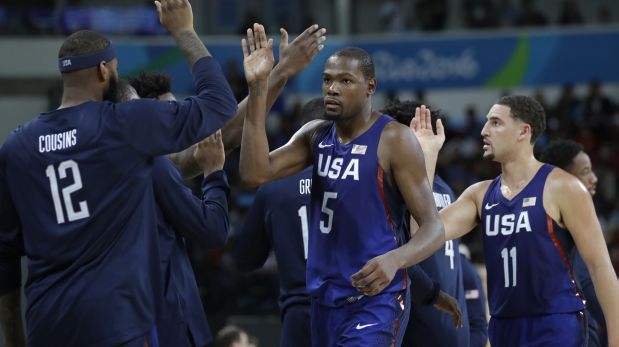 The United States defeated Serbia 94-91 in basketball at Rio 2016.