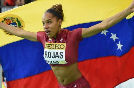 Caterine Ibargüen logró el oro en salto triple para Colombia