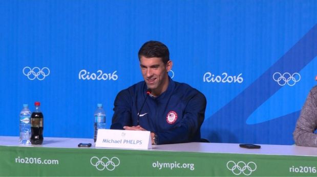 Río 2016: así fue el primer día de Michael Phelps tras su retiro 