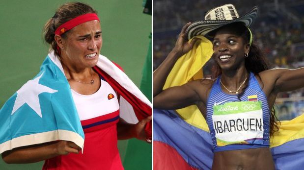 Río 2016: Mónica Puig y Caterine Ibargüen, dos latinas que hacen historia