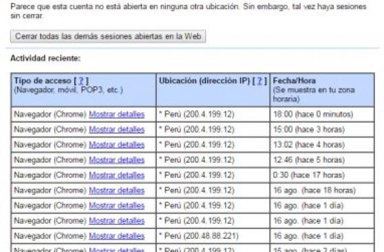 Así puedes cerrar las sesiones que dejaste abiertas de Gmail