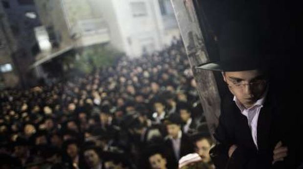 Los judíos ultra ortodoxos están exentos del servicio militar. (Foto: AFP)