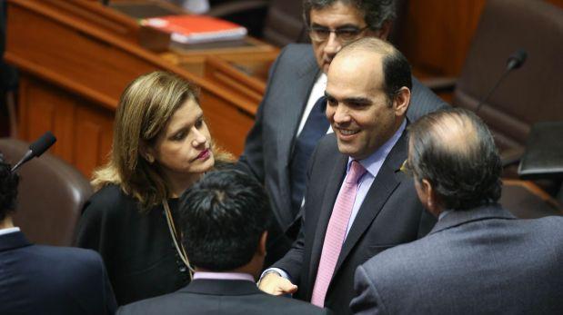 Fernando Zavala recibió el voto de confianza del Congreso