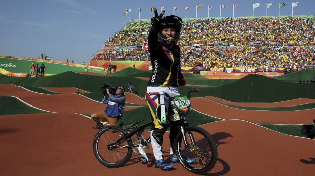 Mariana Pajón tras ganar el oro en Río 2016: “Fue la carrera de mi vida”