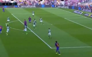 Lionel Messi y su primer golazo en la Liga española 2016-2017