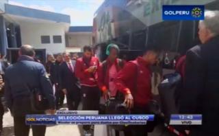 Selección peruana arribó a Cusco para iniciar aclimatación