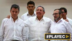 Histórico: Colombia y las FARC anunciaron acuerdo final de paz